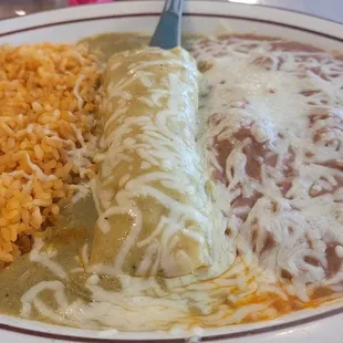 Enchilada combo....very good!
