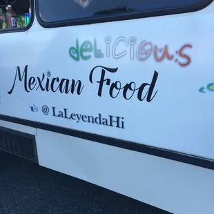 a mexican food truck