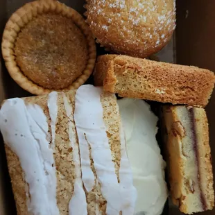 Cake and Tarts treats box ($20, 7/16/23)