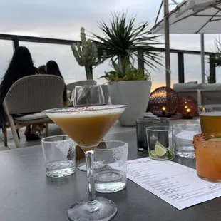 Drinks with a view!