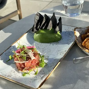 Ahi Tuna Tostadas