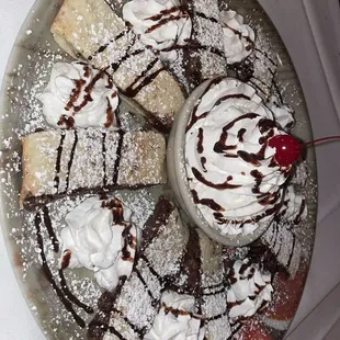 Nutella pizza