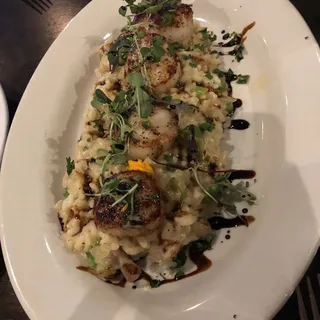 Seared Scallop Risotto