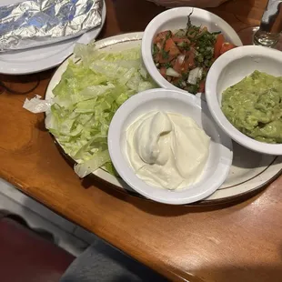 Fajita sides