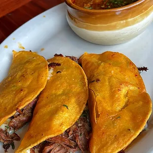 Birria tacos