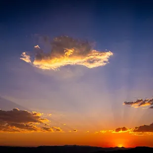 sunset deck view from the restaurant!