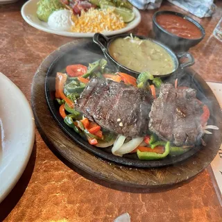 Grilled Steak   Fajitas - For One