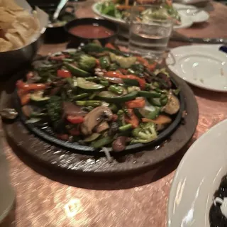 Mixed Vegetables   Fajitas - For Two
