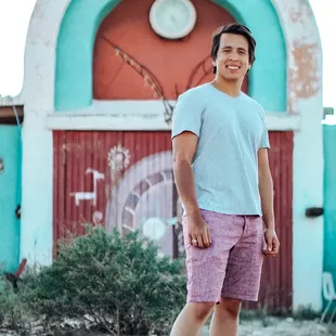 Front Exterior: Goat Shed