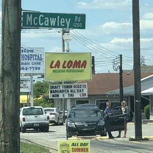 Street sign from Preston