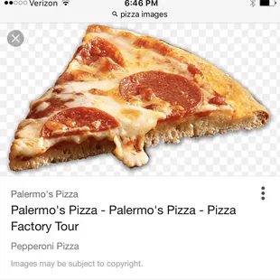 a slice of pizza