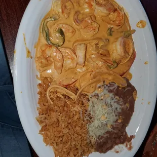 Shrimp with Cream cheese