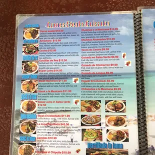 ramen and noodles, menu