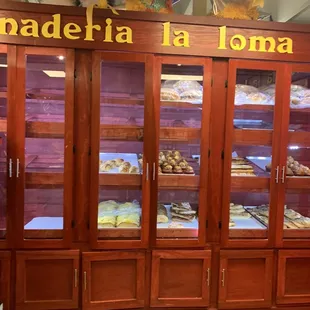 Panadería in the back