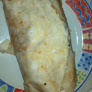 Barbacoa burrito. Five bucks, loaded with goodness