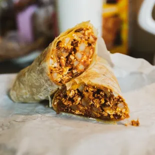 Chorizo Breakfast Burrito