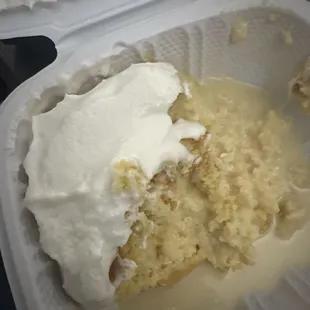 Tres leches cake