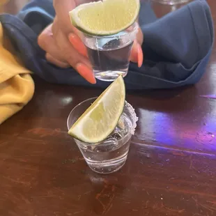 Tequila shots