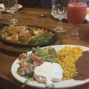 Shrimp Fajitas