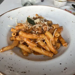 Rigatoni alla Bolognese