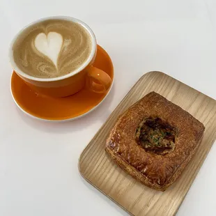 Mushroom Gruyère croissant