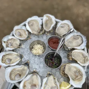 Happy hour oysters