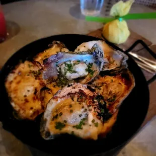 Wood Grilled Oysters