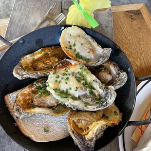 Parmesan Garlic Oysters