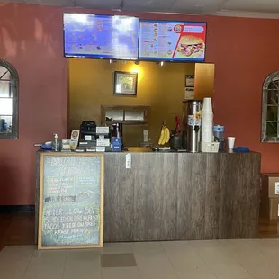 Counter to order.