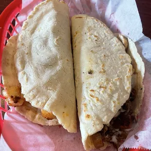 Two tacos