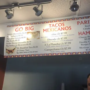 MENU OPTIONS