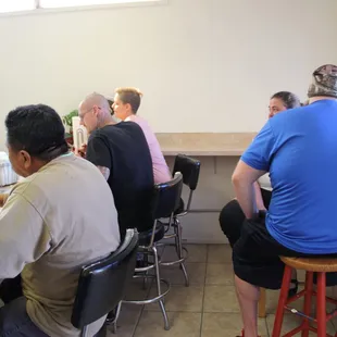 "Dining room", lol, meet the neighbors : )