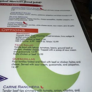 Clearly they offer a fajita beef taco salad!