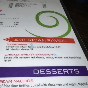 A $20.00 chicken sandwich!