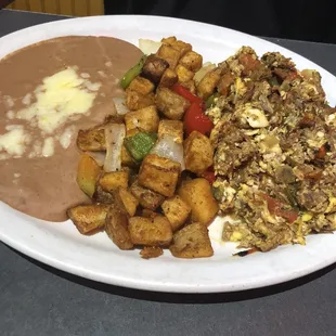 Cowboy eggs on the brunch menu