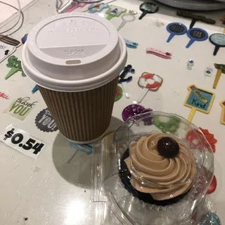 Mocha with Baileys Cupcake