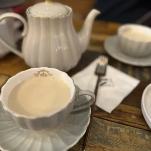 Lavender Black Milk Tea