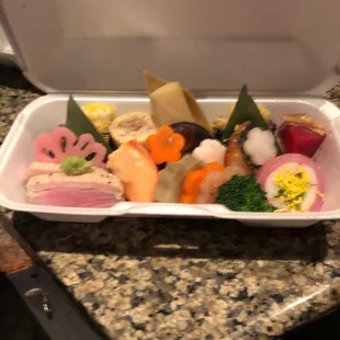 sushi and sashimi, food, sashimi, sushi