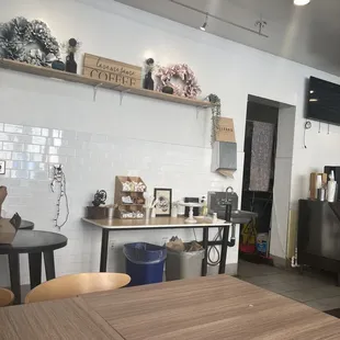Inside seating