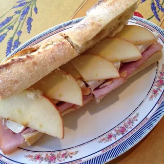 Catering Brie and Ham Sandwich