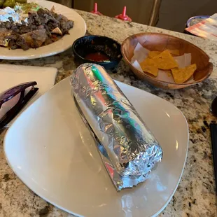 Wow huge burrito!!!!!!!