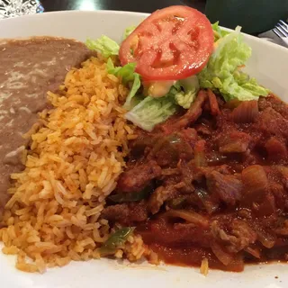 Steak Ranchero Plate