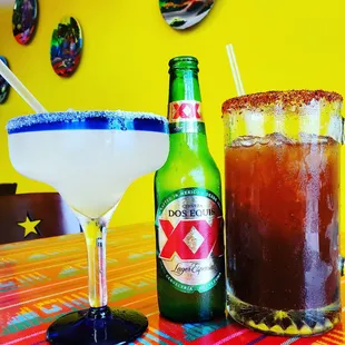 Margarita and Michelada