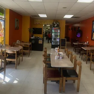 A clean, well maintained restaurant. Feels like a comfortable neighborhood  café! Photo from La Lupita Face Book page.