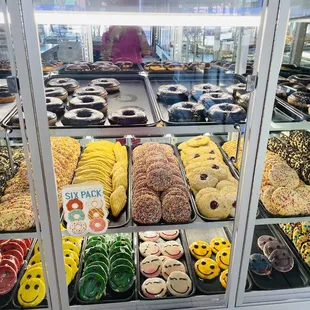 a variety of doughnuts