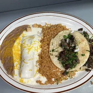 51. Taco Special (Chicken Enchilada)