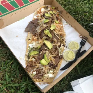 Huarache azteca