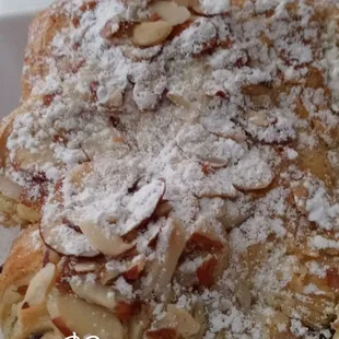 Chocolate almond croissant
