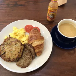Country French Breakfast and caramel apple cider