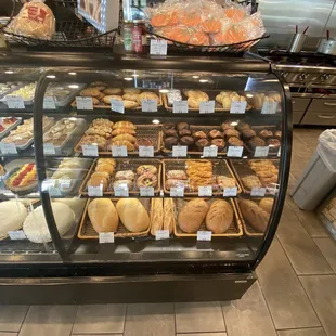 Bakery goods display